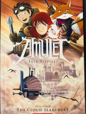 Amulet Book 3: The Cloud Searchers by Kazu Kibuishi – Brand New Paperback